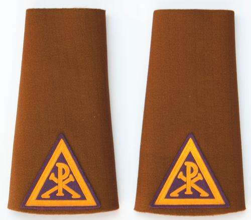 SADF Pair of Chaplains Rubberised Ranks Field Dress 1980s - 1996