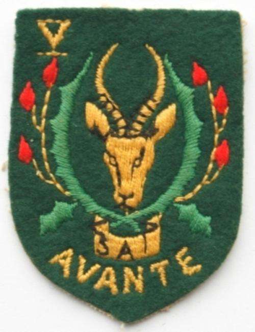 Fifth South African Infantry Battalion Patch