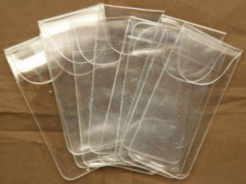 Full Size Medal Plastic Wallet / Envelope / Sleeve / Holder (Each)