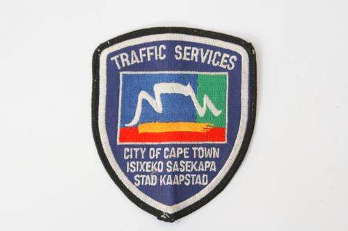 Traffic Services City of Cape Town Embroidred Patch (8,5 x 10cm)