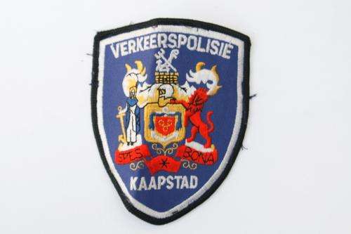 Verkeerspolisie Kaapstad / Traffic Police Cape Town Embroidred Patch (8,5 x 10cm)