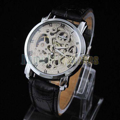 High End  Automatic Mechanical Skeleton designer luxury watch  unisex - free shipping - lowest price