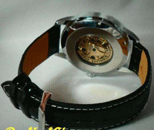 FUYATE Auto MechTransparent Tourbillon Men's Leather Luxury designer Watch- free ship - lowest watch