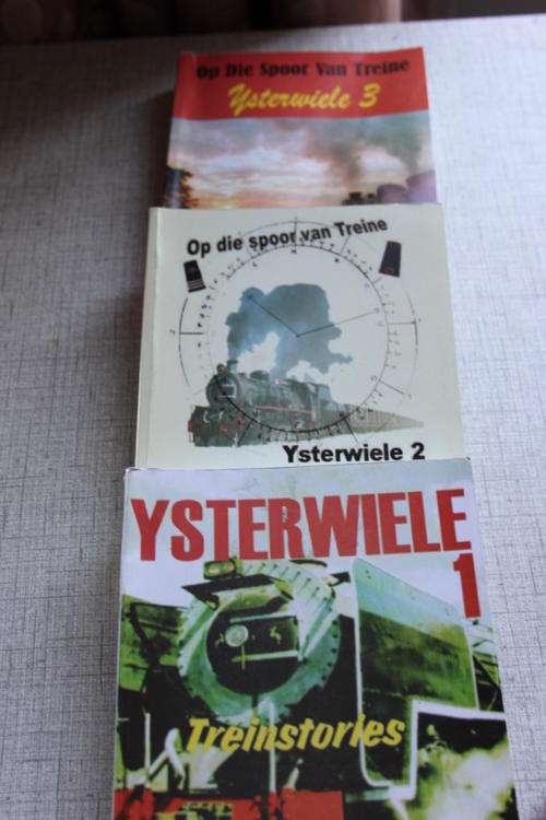 Ysterwiele - Treinstories - 3 opvolg boeke - deur Wena Maritz