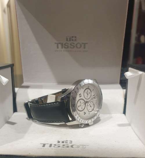 TISSOT 1853 V8 Chronograph White Dial Men`s Watch