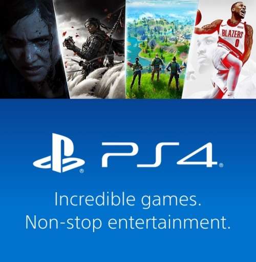 Pre-Owned Sony Playstation 4 500g Console + Games + Headset+Charging Station