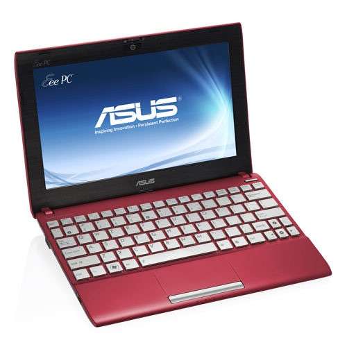 ASUS Eee PC 1005HA NOTEBOOK SEASHELL SERIES - 250GB RED
