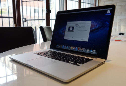 MACBOO PRO RETINA ,13" CORE I5-4258U @2.40GHZ ,4GB RAM,128GB HDD