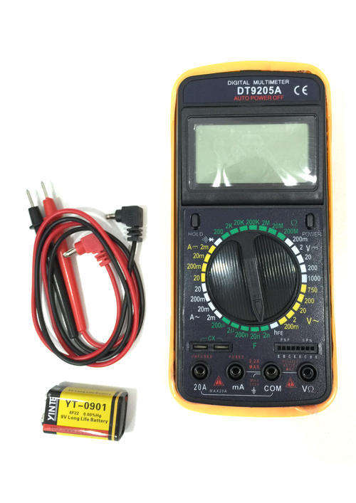 Digital Multimeter LCD AC/DC Ammeter Resistance Capacitance Tester