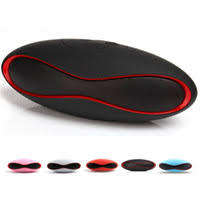 Rugby Ball Shape Portable Bluetooth/USB and Radio FM Speaker