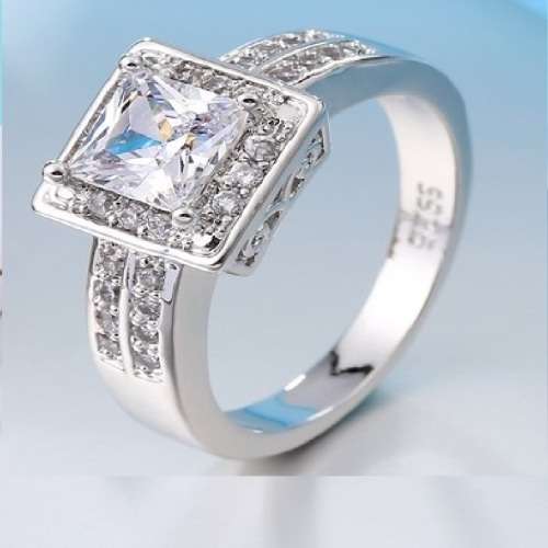*2499* Stunning!!!! 2.02CT Sim Diamond & Amazing Accents - Size 7/O/55mm
