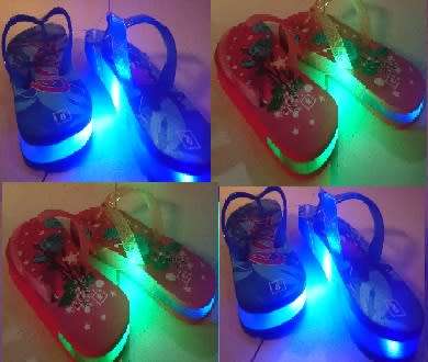 LIGHT UP SANDALS FOR KIDS BOYS ONLY