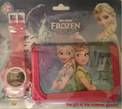 FROZEN WATCH AND WALLET