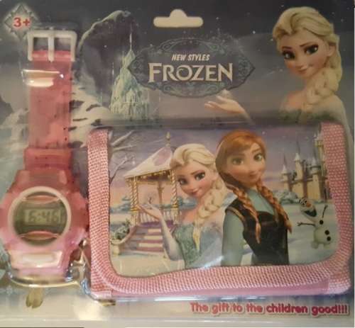 FROZEN WATCH AND WALLET