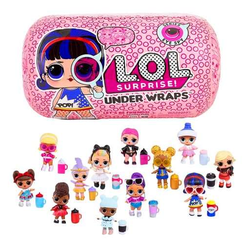 LOL SURPRISE UNDER WRAPS EYE SPY SERIES - 150MM X 60MM