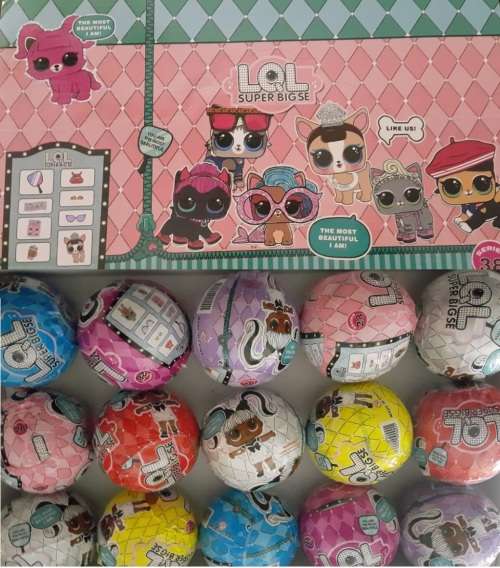 LOL SURPRISE BIGSE - WHITE/BLUE/YELLOW/RED/PURPLE/PINK COLOURS AVAILABLE