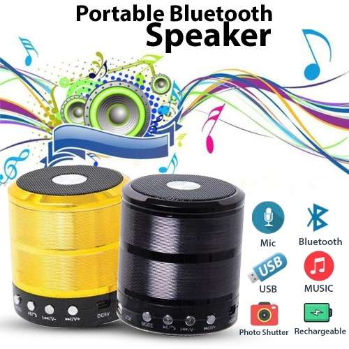 MINI RECHARGEABLE SPEAKER BLUETOOTH/USB/FM/SD CARD