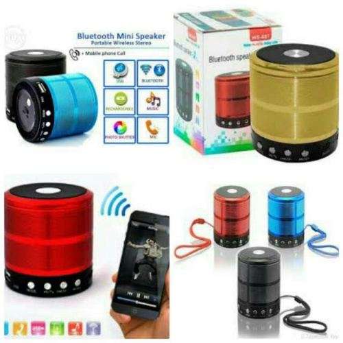MINI RECHARGEABLE SPEAKER BLUETOOTH/USB/FM/SD CARD