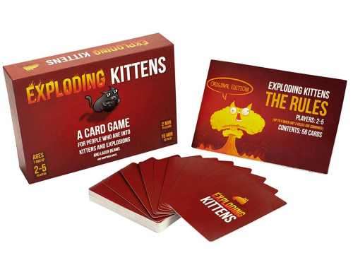 EXPLODING KITTENS GAME KIDS
