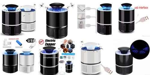 NOVA MOSQUITO KILLER LAMP - LED ANTI FLY REPELLENT MOSQUITO USB LAMP TRAPPER.