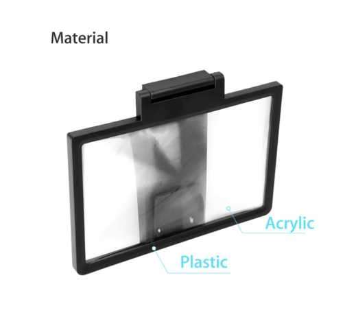 3D ENLARGED SCREEN MOBILE PHONE AMPLIFIER MAGNIFER HOLDER