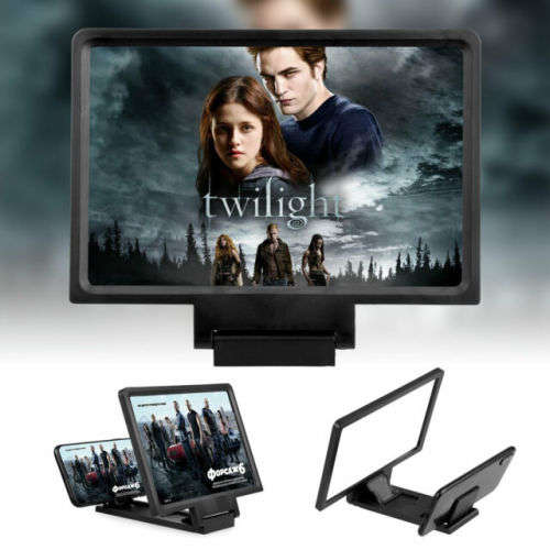 3D ENLARGED SCREEN MOBILE PHONE AMPLIFIER MAGNIFER HOLDER