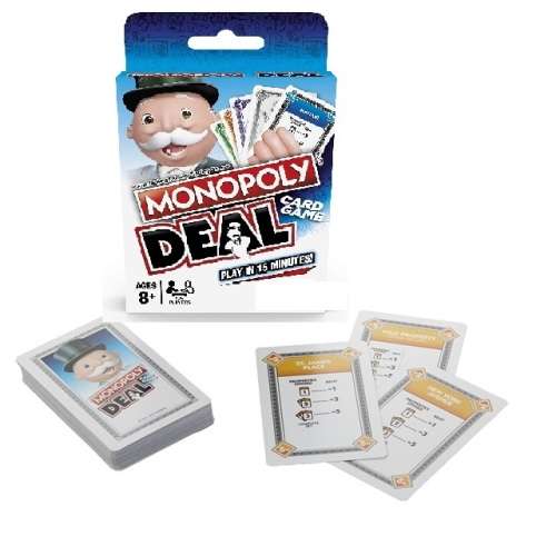 MONOPOLY DEAL CARD GAME - 2-5 PLAYERS