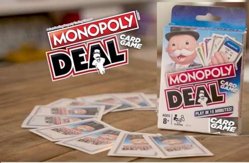 MONOPOLY DEAL CARD GAME - 2-5 PLAYERS