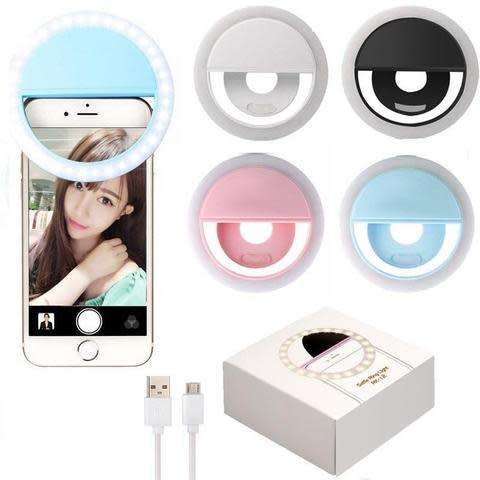 RECHARGEABLE SELFIE LIGHT