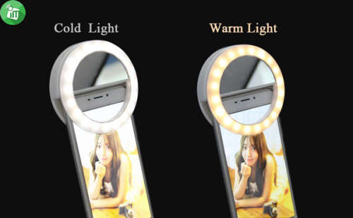 RECHARGEABLE SELFIE LIGHT
