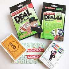 MONOPOLY DEAL CARD GAME - 2-5 PLAYERS