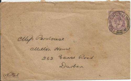 South Africa "Thabanchu" postmark as scan