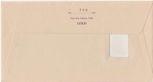 Transkei First Day Fabrics gold cover No 109/150 signed by Dick Findley as scans