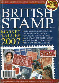 British stamp market values 2007 as scan