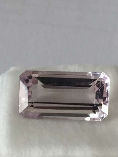 Magnificent 10 ct Emerald Cut Kunzite
