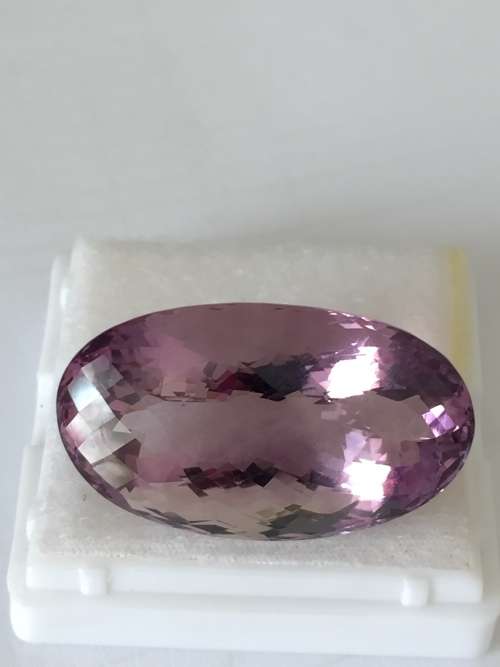 Stunning 48ct ct Lilac Oval Cushion Cut Amethyst