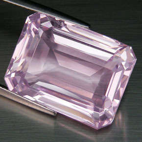 16.0 ct  MINAS GERAIS PINK EMERALD CUT KUNZITE  Gemstone.