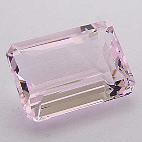 26.35 ct  ROSE PINK EMERALD CUT KUNZITE  Gemstone.