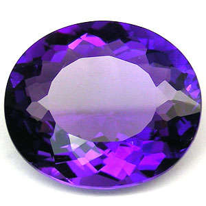 *18.90 ct EAUTIFUL OVAL SHAPE  PURPLE AMETHYST* GEMSTONE