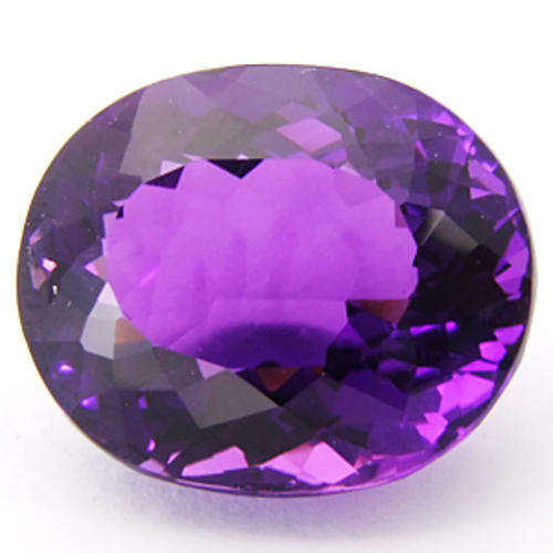 *21.06 ct BEAUTIFUL OVAL SHAPE  PURPLE AMETHYST* GEMSTONE