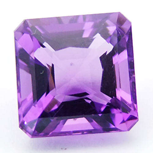 Glimmers of Glamour Collection - 7.49 ct PURPLE SQUARE CUT AMETHYST GEMSTONE