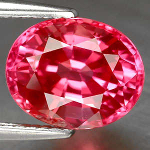1.50 ct FLAWLESS OVAL CUT PADPARADSCHA SAPPHIRE -AAA