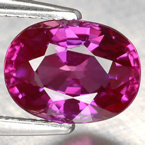 3.0 ct VIOLET OVAL CUT Natural SAPPHIRE