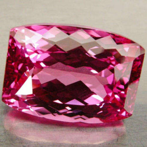 HUGE 36.75 ct DAZZLING PINK TOPAZ CUSHION  CUT Natural Gemstone Appraisal value R9800