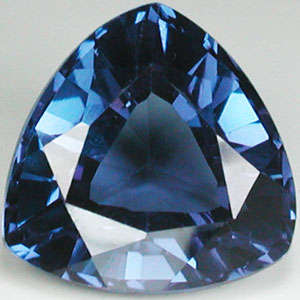 14.70 ct  AMAZING COLOUR CHANGE TRILLION CUT  ALEXANDRITE GEM