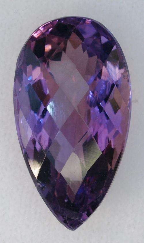 11.0 ct BEAUTIFUL PEAR  SHAPE LAVENDER AMETHYST GEMSTONE