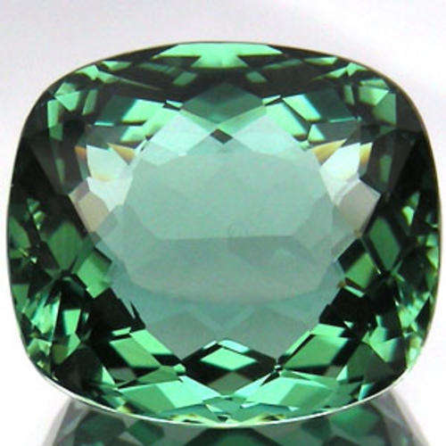 26.82 ct WONDERFUL CUSHION CUT AAA GREEN AMETHYST Gemstone