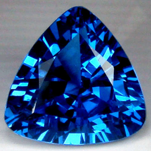 20.75 ct. EXCELLENT TRILLION CUT  LONDON BLUE TOPAZ Gemstone