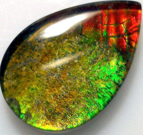 RAREST GEM ON EARTH  !!! Ammolite Triplet Gemstone
