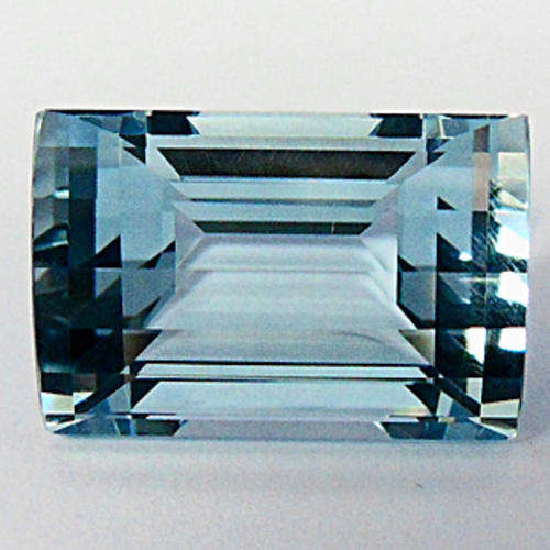 27.30 ct **SPLENDID EMERALD SCISSOR CUT AQUAMARINE QUARTZ GEM Gemstone